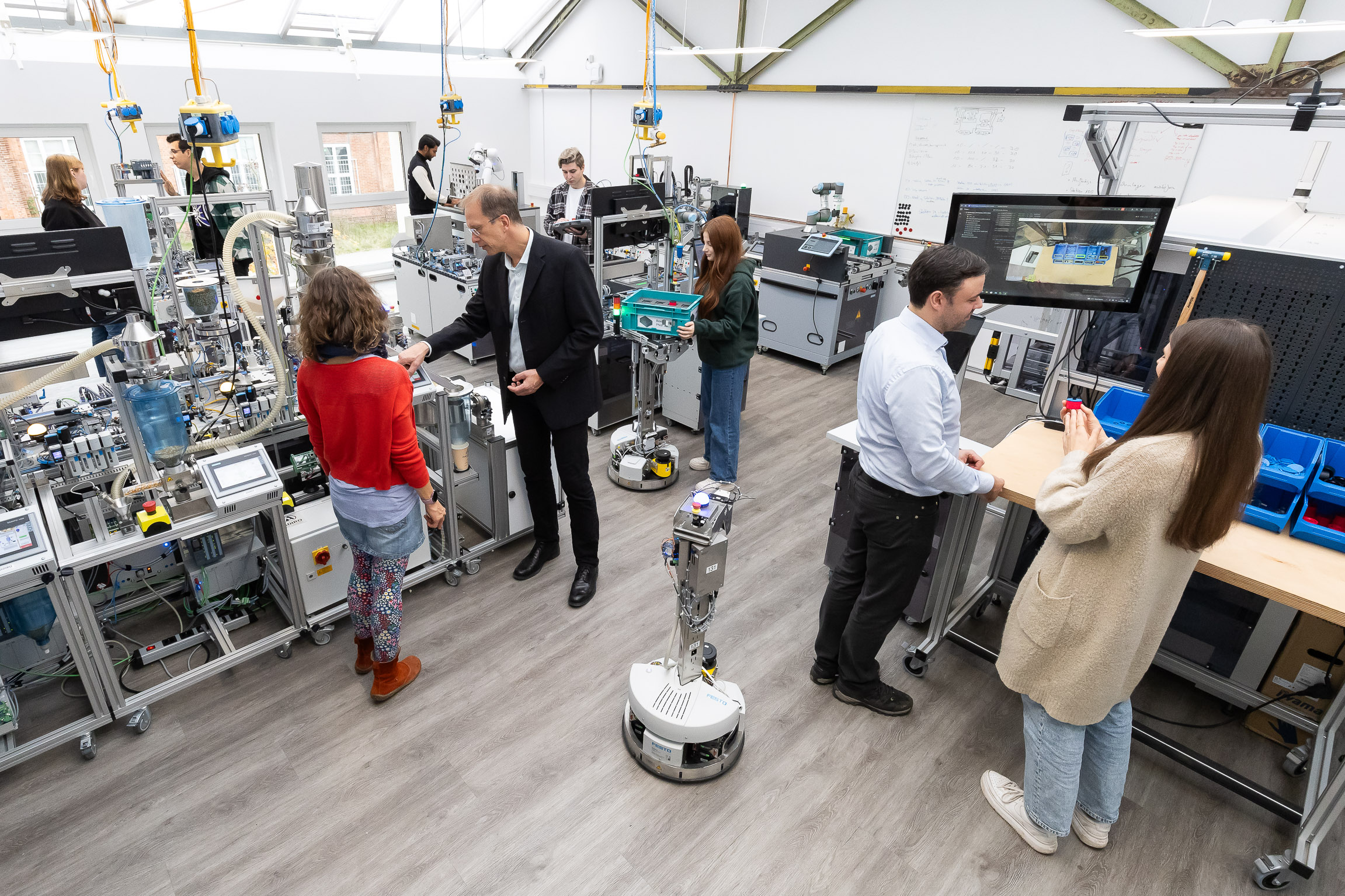 Wildauer Smart Production Blick in die Räumlichkeiten "Wildauer Smart Production"