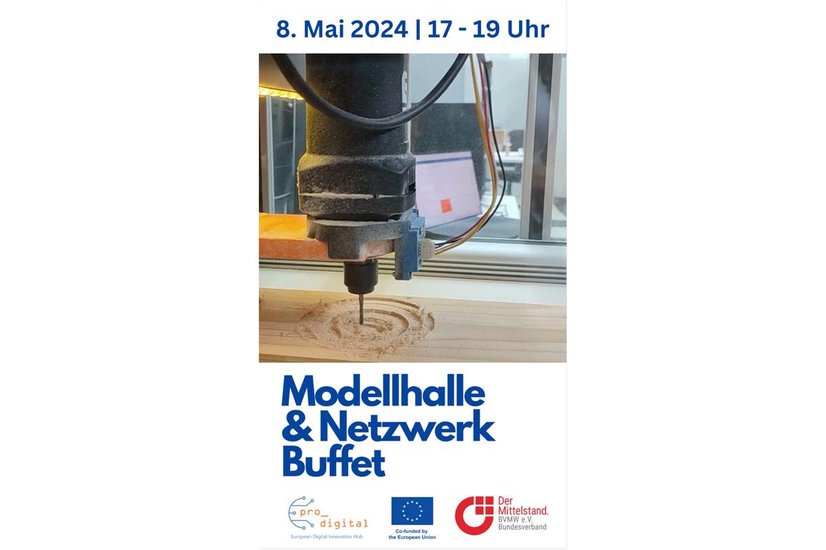 Modellhalle & Netzwerk Buffet