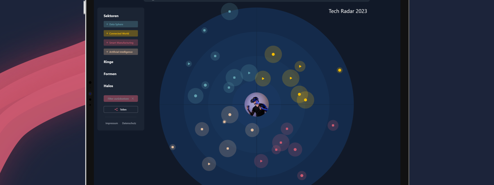 Ein Beispielradar