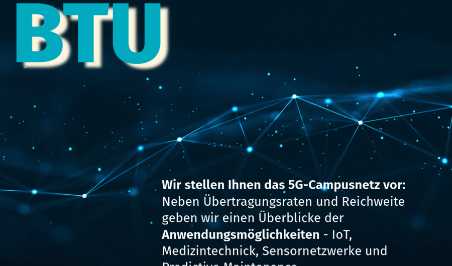 Flyer für 5G Netz Vortrag 