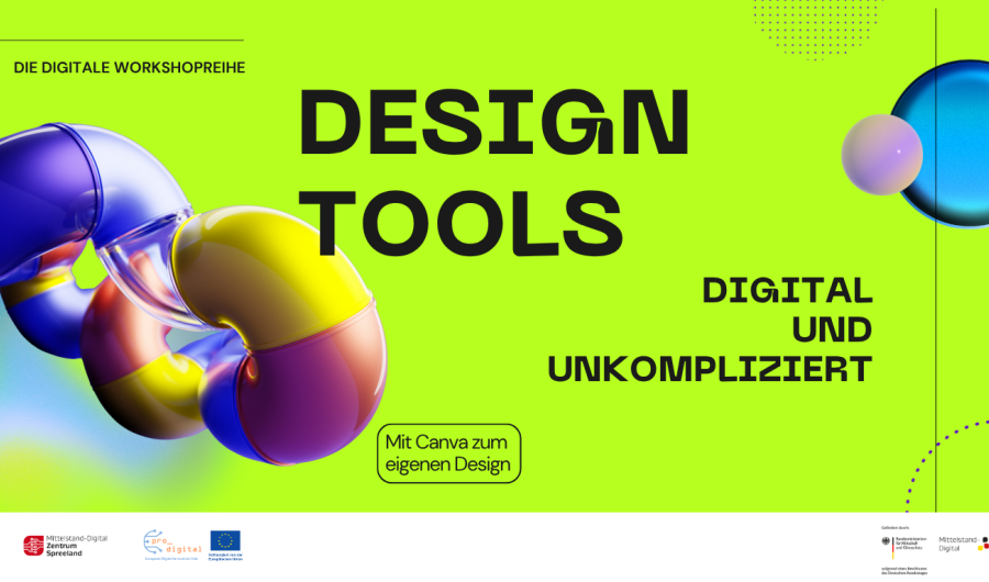 Plakat zur Ankündigung einer Veranstaltung zum Thema DIY Grafikdesign
