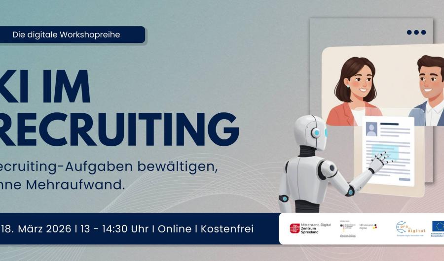 Flyer zur Veranstaltung - KI im Recruiting