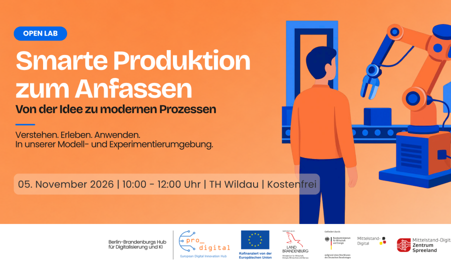 Open Lab: Smarte Produktion zum Anfassen