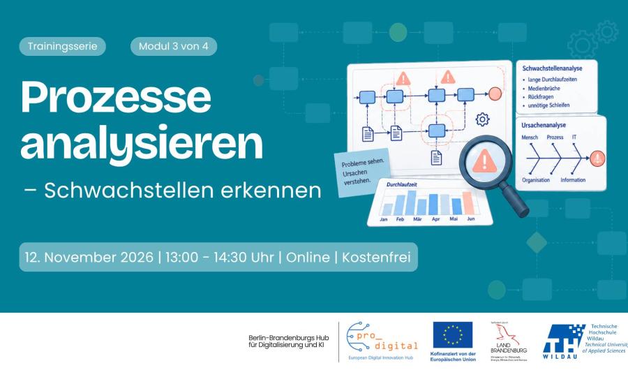 Flyer zur Veranstaltung - Büroorganisation mit KI in der Verwaltung