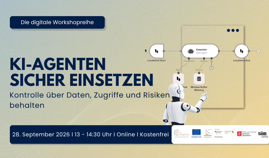 Flyer zur Veranstaltung - KI-Agenten sicher einsetzen