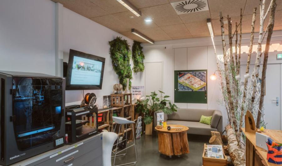 Open Lab Day im ViNN:Lab Blick in einen Raum
