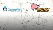 ViNN:Lab Plakat mit Logo von OpenWRT und Snort