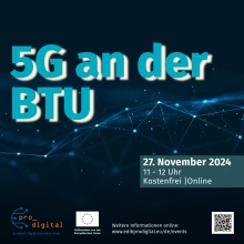 Flyer für 5G Netz Vortrag 