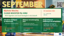 September Veranstaltungsflyer