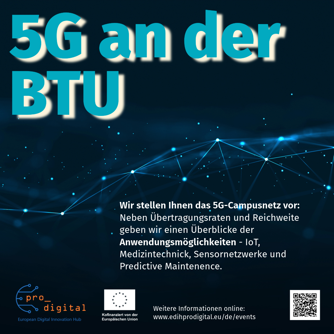 Flyer für 5G Netz Vortrag 