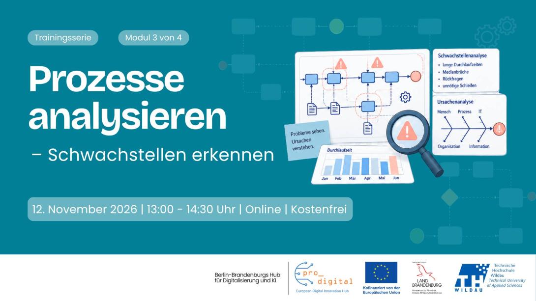 Flyer zur Veranstaltung - Büroorganisation mit KI in der Verwaltung