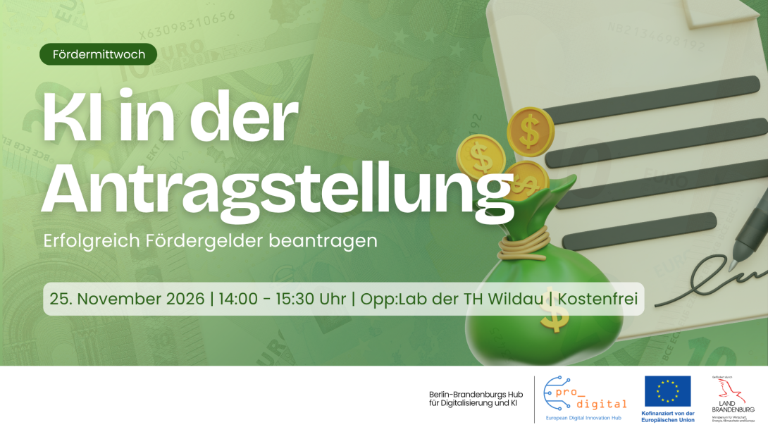 Fördermittwoch - KI in der Antragstellung